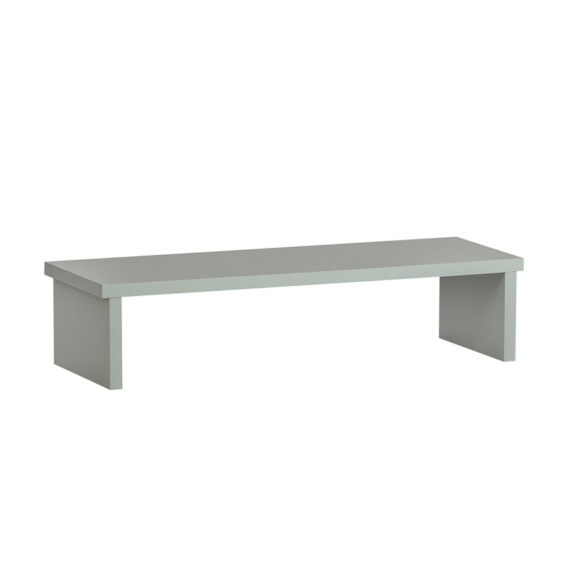 Riiul kirjutuslauale NIELS roheline, 55x20xH13 cm