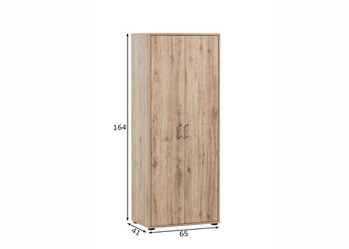 Kontorikapp NIELS tamm, 65x41xH164 cm