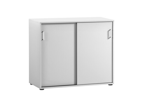 Kontorikapp NIELS valge, 100x41xH84 cm