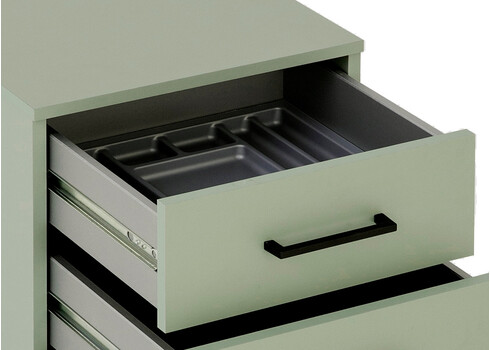 Sahtliboks RUBY roheline, 40x50xH57 cm