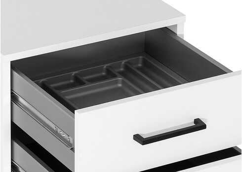 Sahtliboks RUBY mattvalge, 40x50xH57 cm