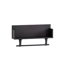 Riiul ELLA mattmust, 60x13,5xH32 cm