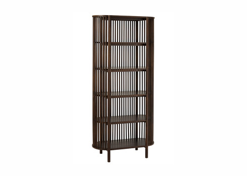 Riiul CONIE tumepruun, 38x31xH190 cm