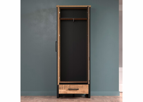 Esikukapp ENNA mango / must, mangopuit / must