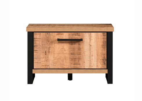 Esikupink ENNA mango / must, 73x39xH47 cm