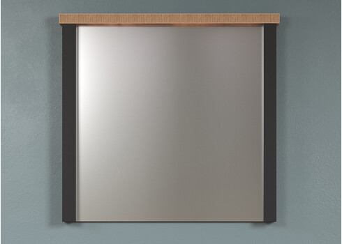 Seinapeegel ENNA mango / must, 73x7xH69 cm