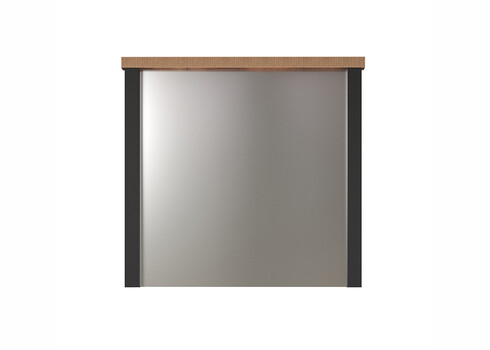 Seinapeegel ENNA mango / must, 73x7xH69 cm