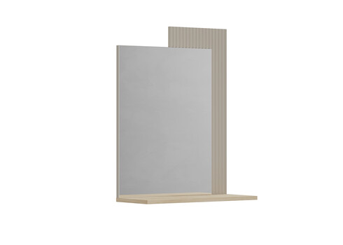 Seinapeegel LUCREZIA hall / tamm, 65x26xH84 cm