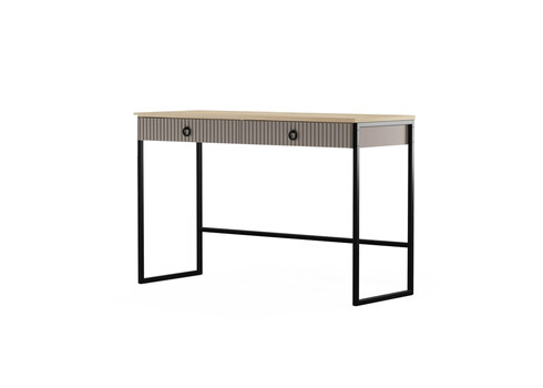 Tualettlaud LUCREZIA hall / tamm, 70x41xH199 cm