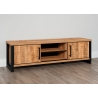Tv-alus ENNA mango / must, 166x45xH50 cm