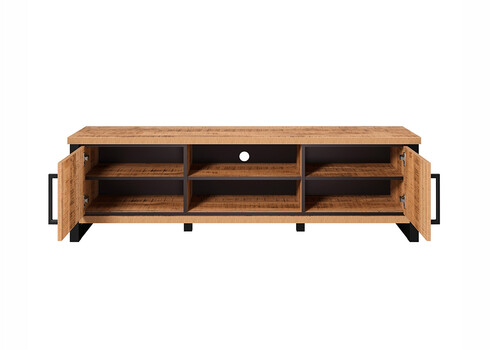 Tv-alus ENNA mango / must, 166x45xH50 cm
