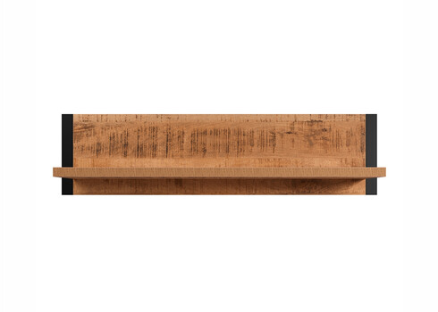Seinariiul ENNA mango / must, 106x45xH195 cm