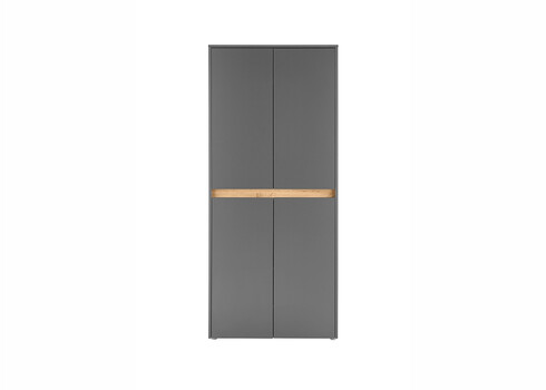 Jalatsikapp CITY antratsiit / tamm, 85x35xH195 cm