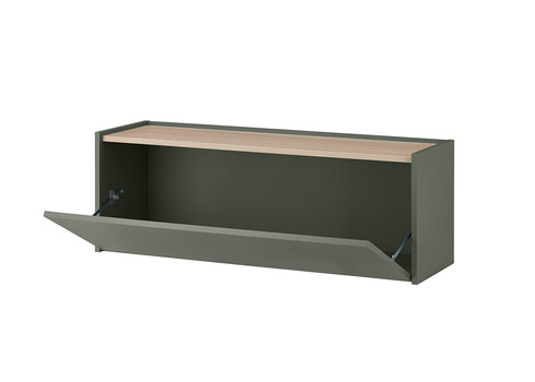 Seinakapp CITY tumeroheline / tamm, 100x30xH35 cm