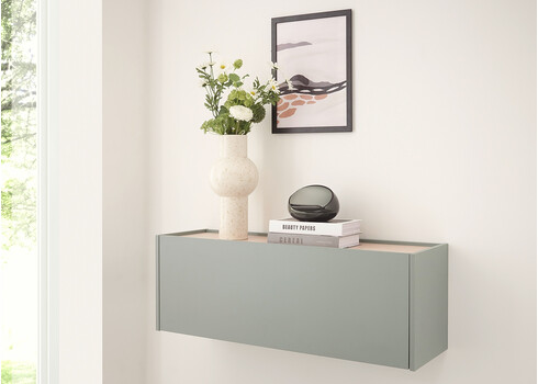 Seinakapp CITY tumeroheline / tamm, 100x30xH35 cm