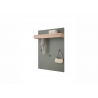 Seinanagi CITY tumeroheline / tamm, 100x25xH135 cm