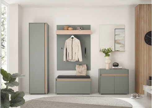 Seinanagi CITY tumeroheline / tamm, 100x25xH135 cm