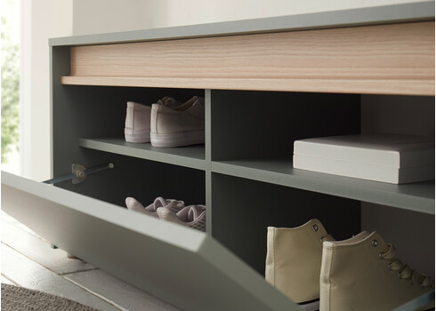 Esikupink CITY tumeroheline / tamm, 100x40xH45 cm