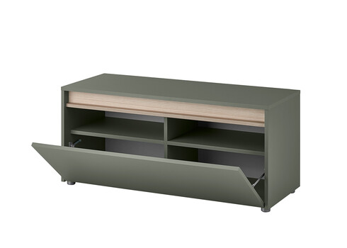 Esikupink CITY tumeroheline / tamm, 100x40xH45 cm