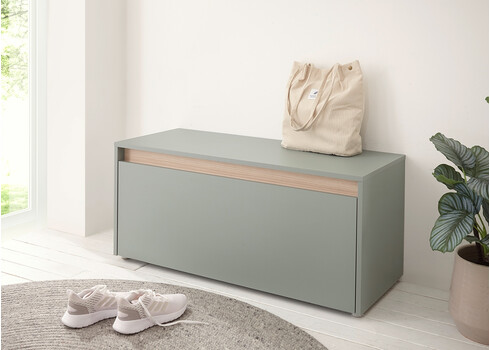 Esikupink CITY tumeroheline / tamm, 100x40xH45 cm