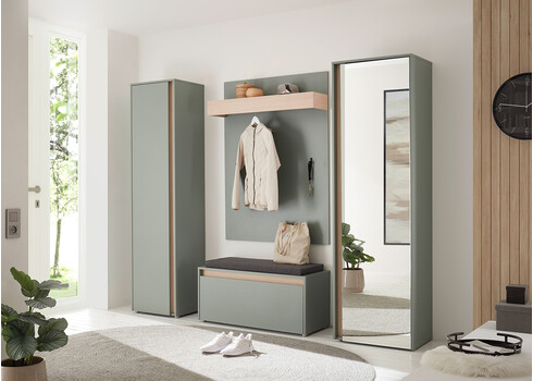 Esikupink CITY tumeroheline / tamm, 100x40xH45 cm