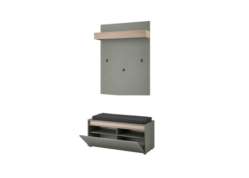 Esikukomplekt CITY tumeroheline / tamm