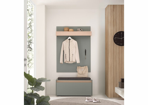 Esikukomplekt CITY tumeroheline / tamm