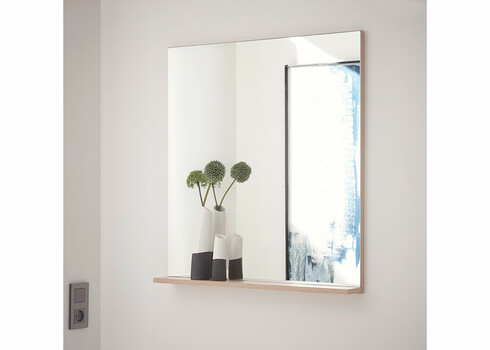 Seinapeegel CITY tamm, 75x10xH80 cm