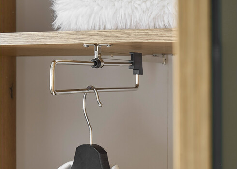 Esikukapp CITY tamm / antratsiit, 60x40xH200 cm