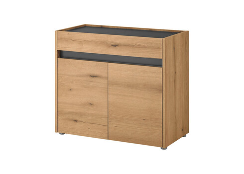 Kummut CITY tamm / antratsiit, 80x40xH70 cm