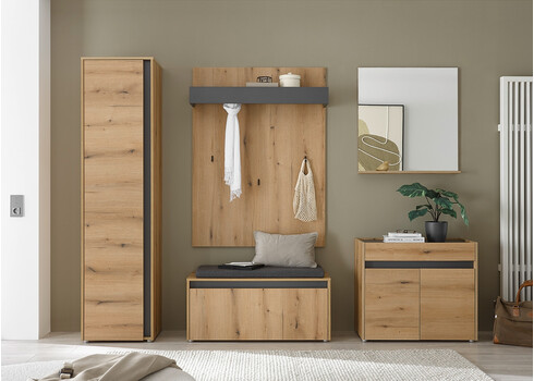 Seinanagi CITY tamm / antartsiit, 100x25xH135 cm