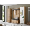 Esikupink CITY tamm / antratsiit, 100x40xH45 cm