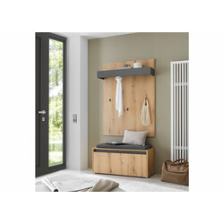 Esikukomplekt CITY tamm / antratsiit