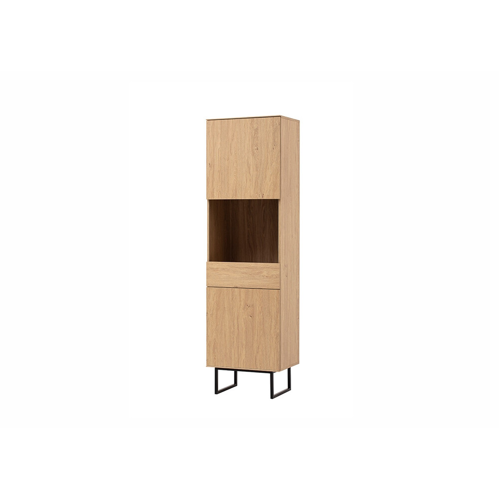 Vitriinkapp KALMAR tamm, 58x40xH200 cm