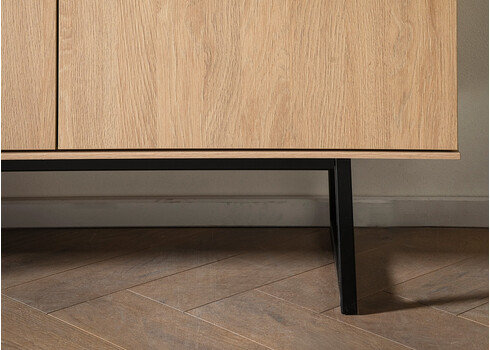 Kummut KALMAR tamm, 150x40xH70 cm