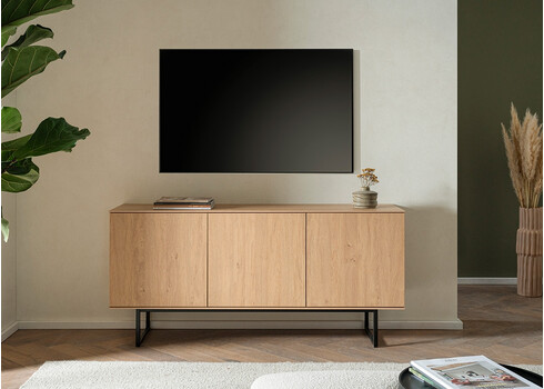 Kummut KALMAR tamm, 150x40xH70 cm