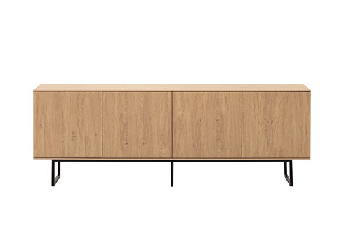 Kummut KALMAR tamm, 200x40xH70 cm