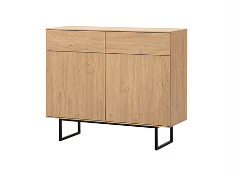 Kummut KALMAR tamm, 115x40xH98 cm