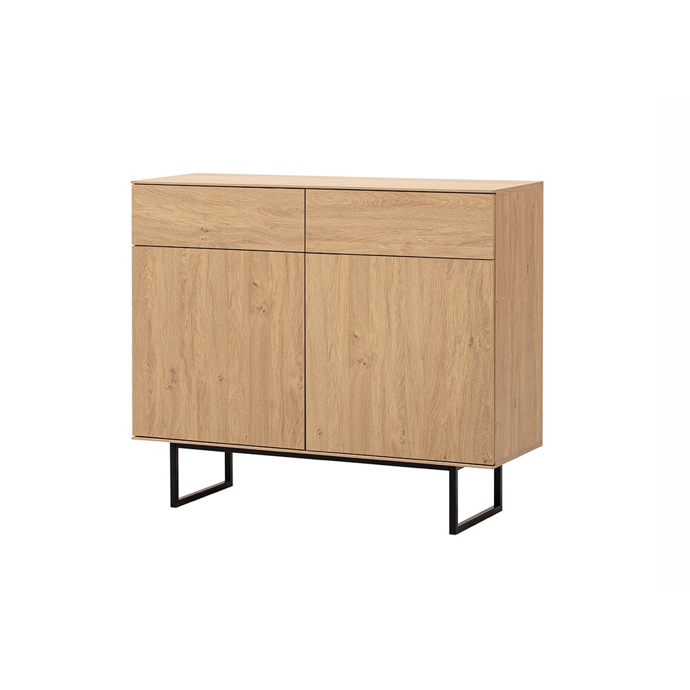 Kummut KALMAR tamm, 115x40xH98 cm