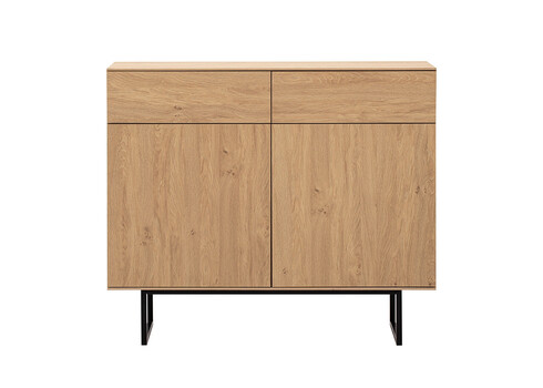 Kummut KALMAR tamm, 115x40xH98 cm