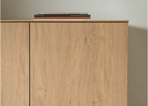 Kummut KALMAR tamm, 150x40xH90 cm