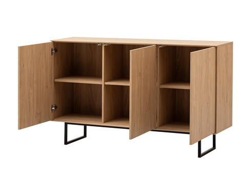 Kummut KALMAR tamm, 150x40xH90 cm