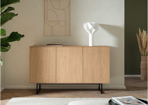 Kummut KALMAR tamm, 150x40xH90 cm