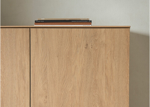 Kummut KALMAR tamm, 200x40xH90 cm