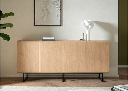 Kummut KALMAR tamm, 200x40xH90 cm