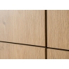 Kapp KALMAR tamm, 115x30xH137 cm