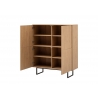 Kapp KALMAR tamm, 115x30xH137 cm