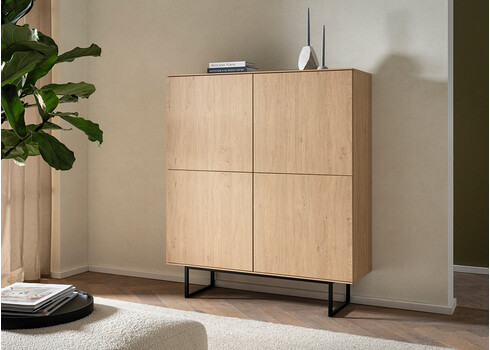 Kapp KALMAR tamm, 115x30xH137 cm