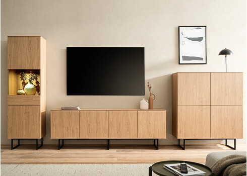 Kapp KALMAR tamm, 115x30xH137 cm