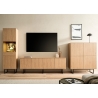 Kapp KALMAR tamm, 115x30xH137 cm